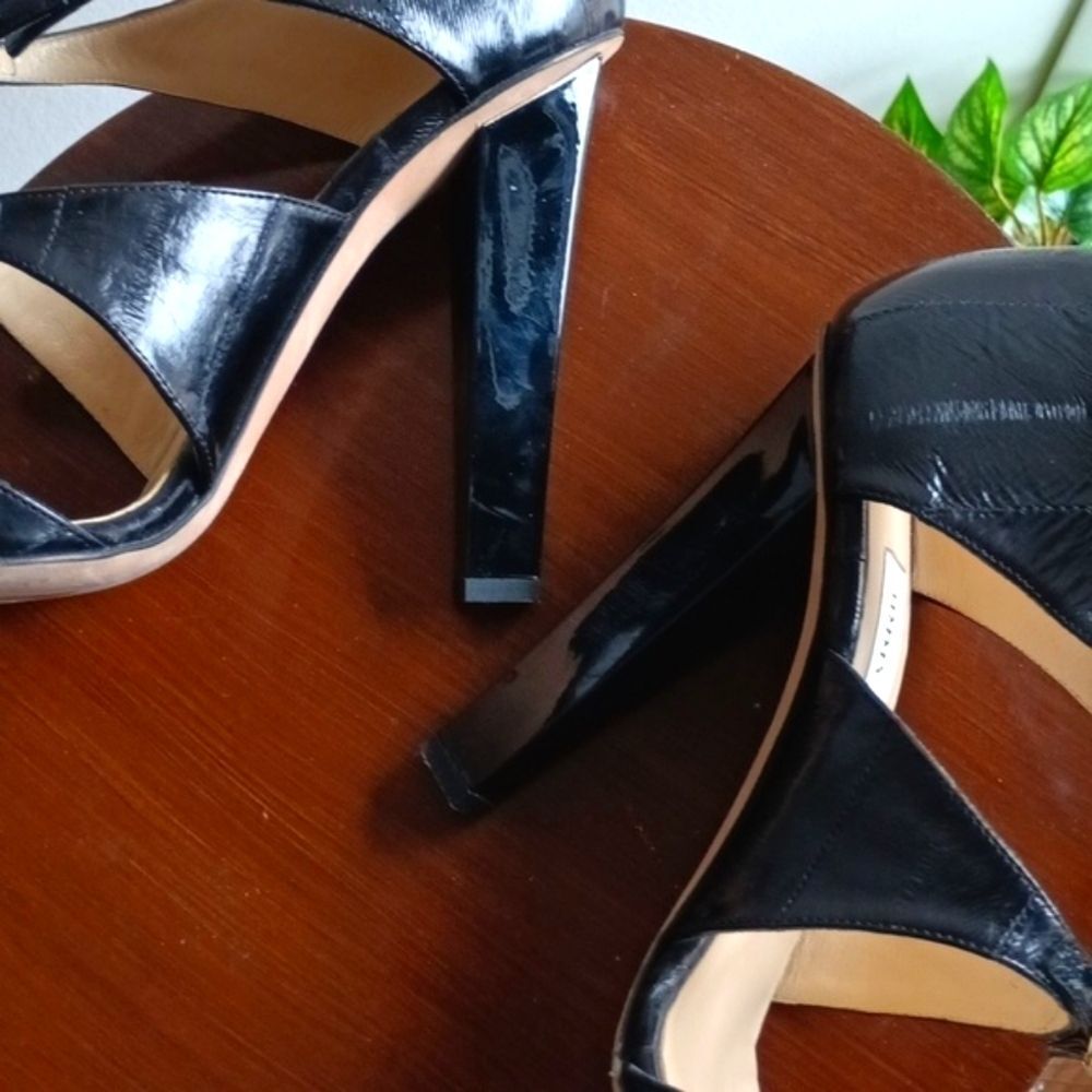 Black Jimmy Choo Eel Skin Heels, EU 40 - Picture 8 of 12